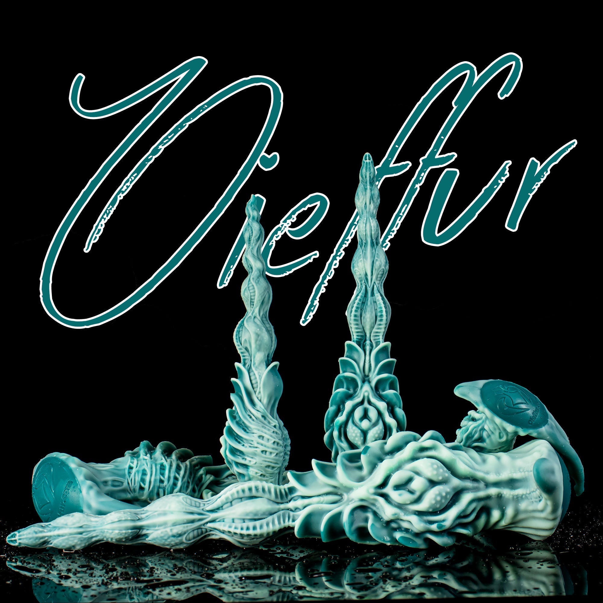 Winding Fantasy Dildo & Textured Beads for Pleasure