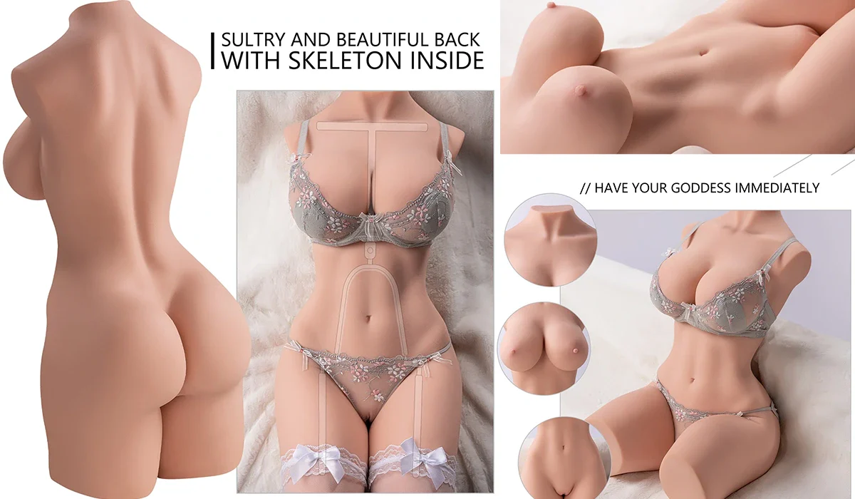 Carmen-42.3LB Full Size Female Torso Sex Toy