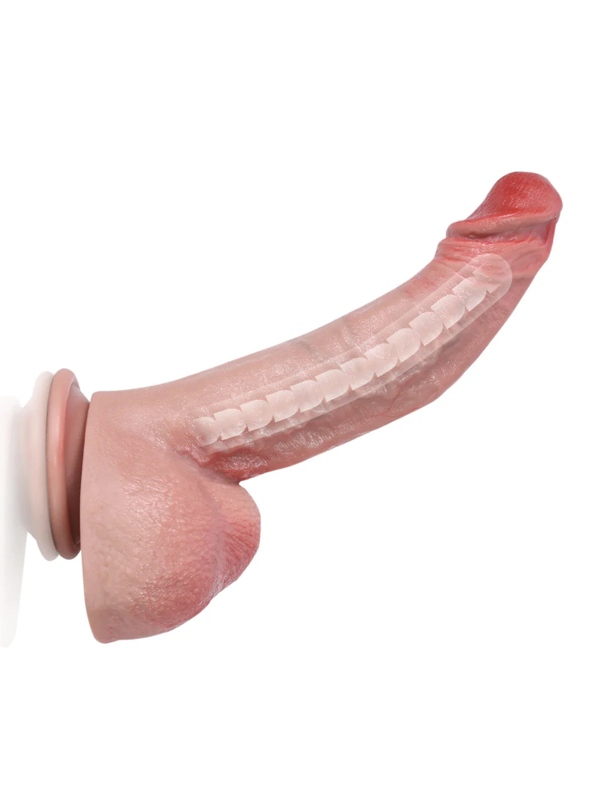 Charlie: 9.5" x 2" Thick Realistisk Dildo with Bendable Core & Veins