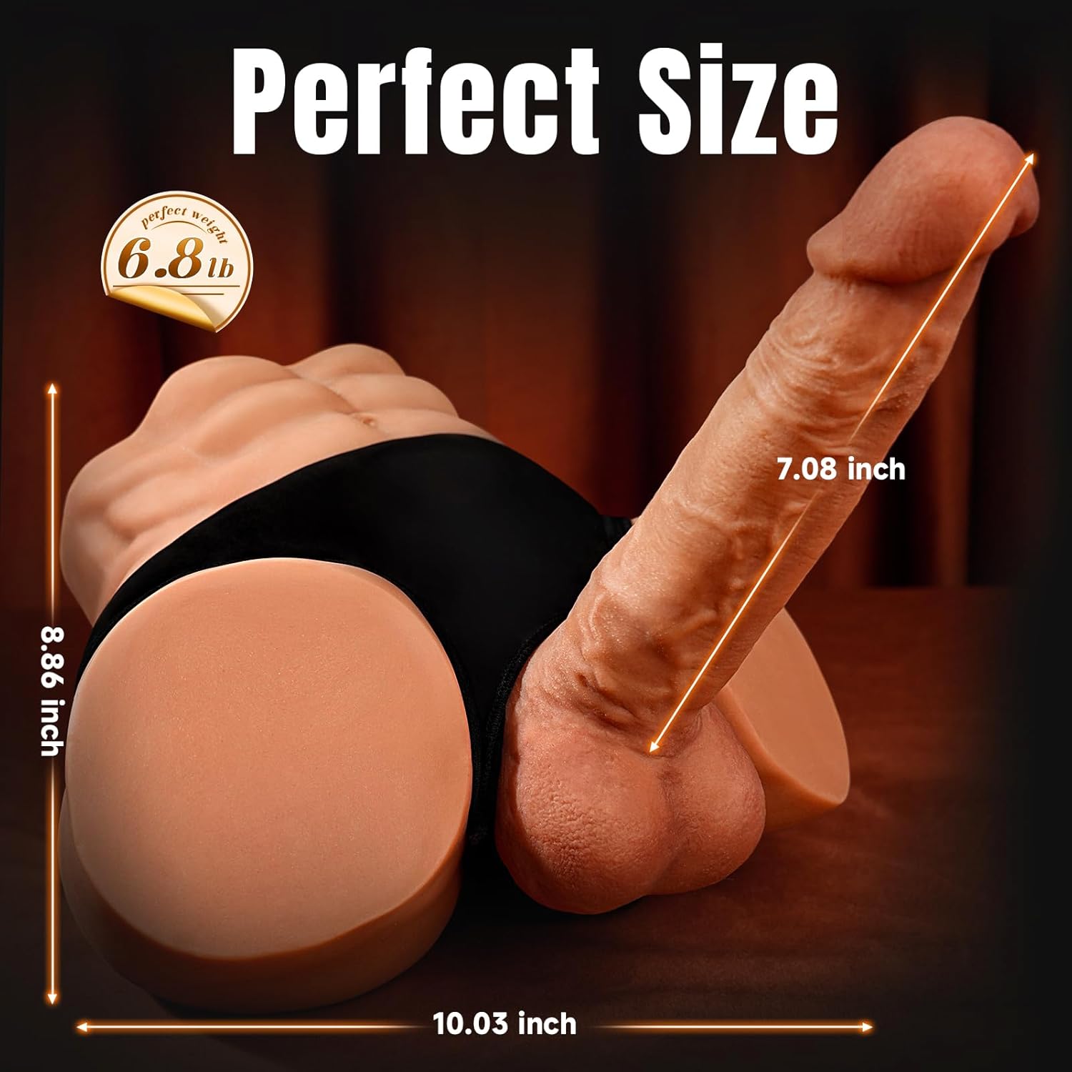 Chris: 6.8LB Male Sex Doll with Dildo for Gay Les Men Couple