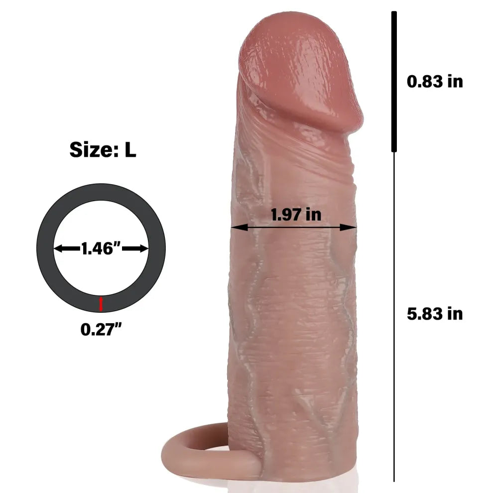 Flesh Sliding Skin Big Cock Sleeve