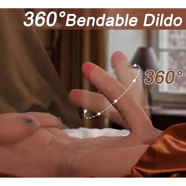 Jameson: 35LB Large Size Strong Male Torso with 8.5″ Realistic Dildo