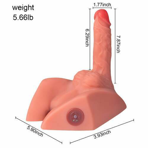 Jesse: 5.7 lb Male Torso with a 7.9-inch Telescoping dildo