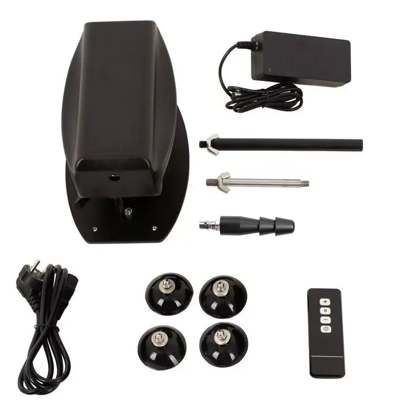 La VAC-U-LOCK Compact Thrusting Sex Machine, 48W Motor, 5 Strokes/Sec, Wireless Remote