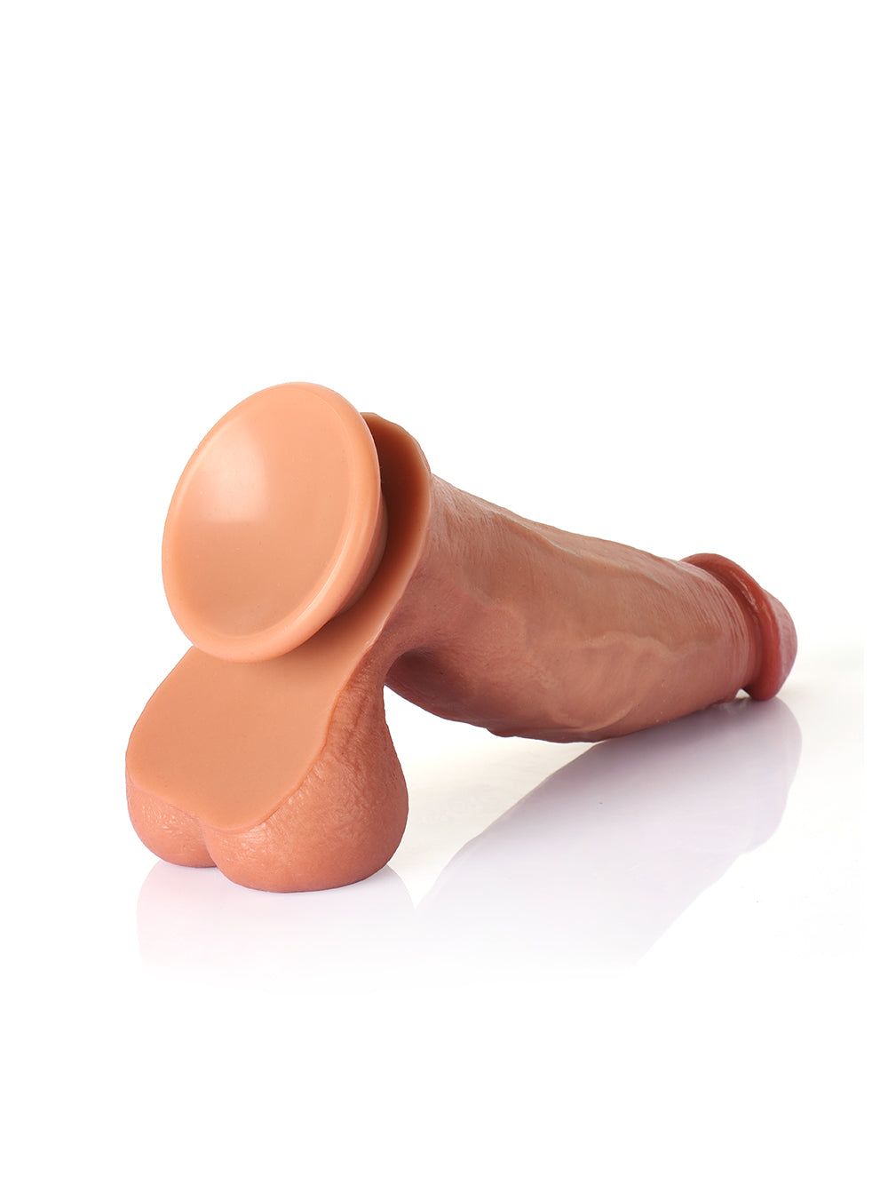 Raptor: 8.7" x 2.3" Sliding Skin Dildo With Moving Balls