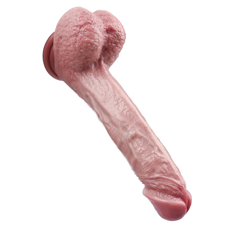 Trezar : 9.37" x 1.65" Real Feel Realistic Dildo & Soft Glan