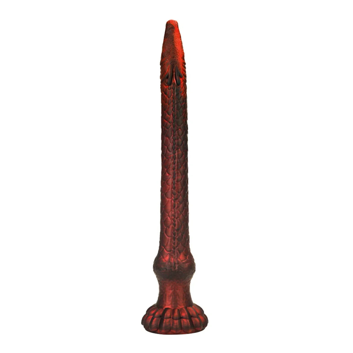 16.4 Inch Soft Silicone Tentacle Dildo Monster Claw Base Fantasy Scales
