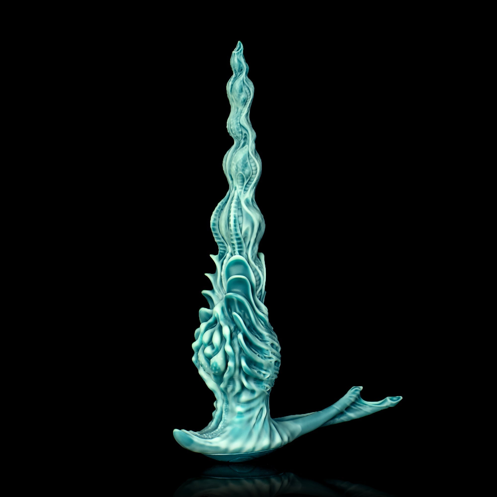 Winding Fantasy Dildo & Textured Beads for Pleasure