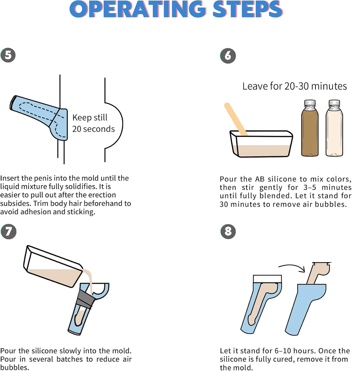 Clone Your Own Penis & Balls DIY Silicone Casting Kit