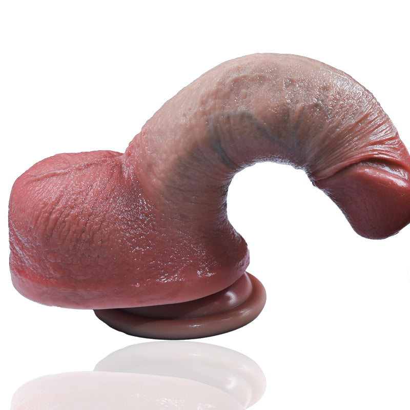 6.3" x 1.6" - Realcockx Flesh So Small Soft Thin Beginner Dildo