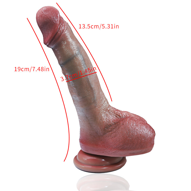 Luke: 7.5" x 1.5" - Realcockx Softes Flesh Like Dildo Small Realistic Dildos