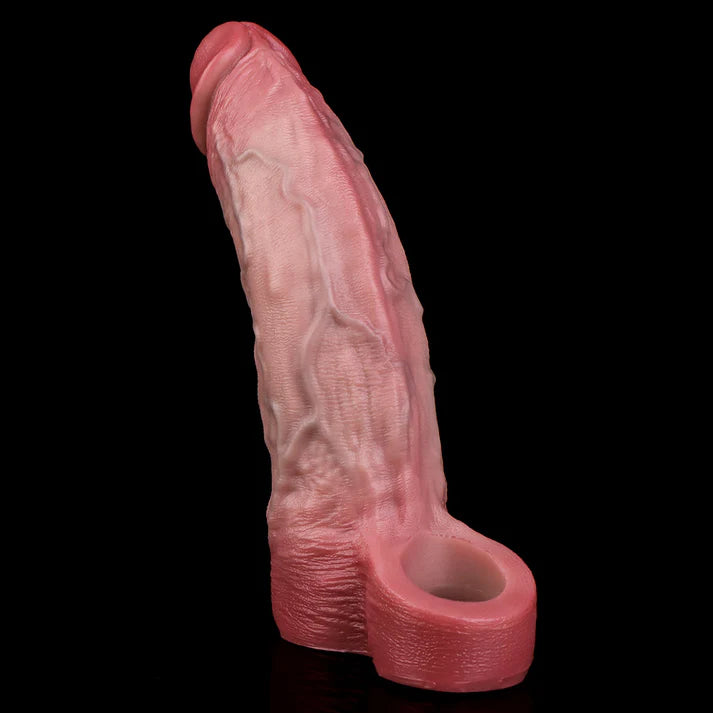 7 Inch Soft Realistic Huge Penis Extension Sleeve