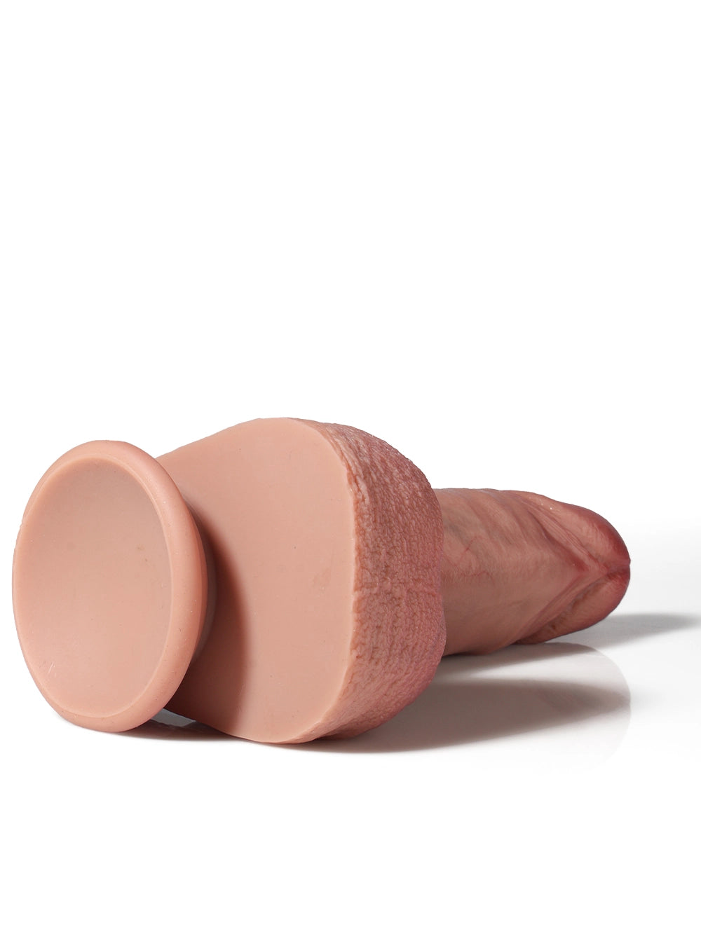 Jodie 8.9" x 1.9" Most Soft Silicone Flexible Thick Dildo With Keel