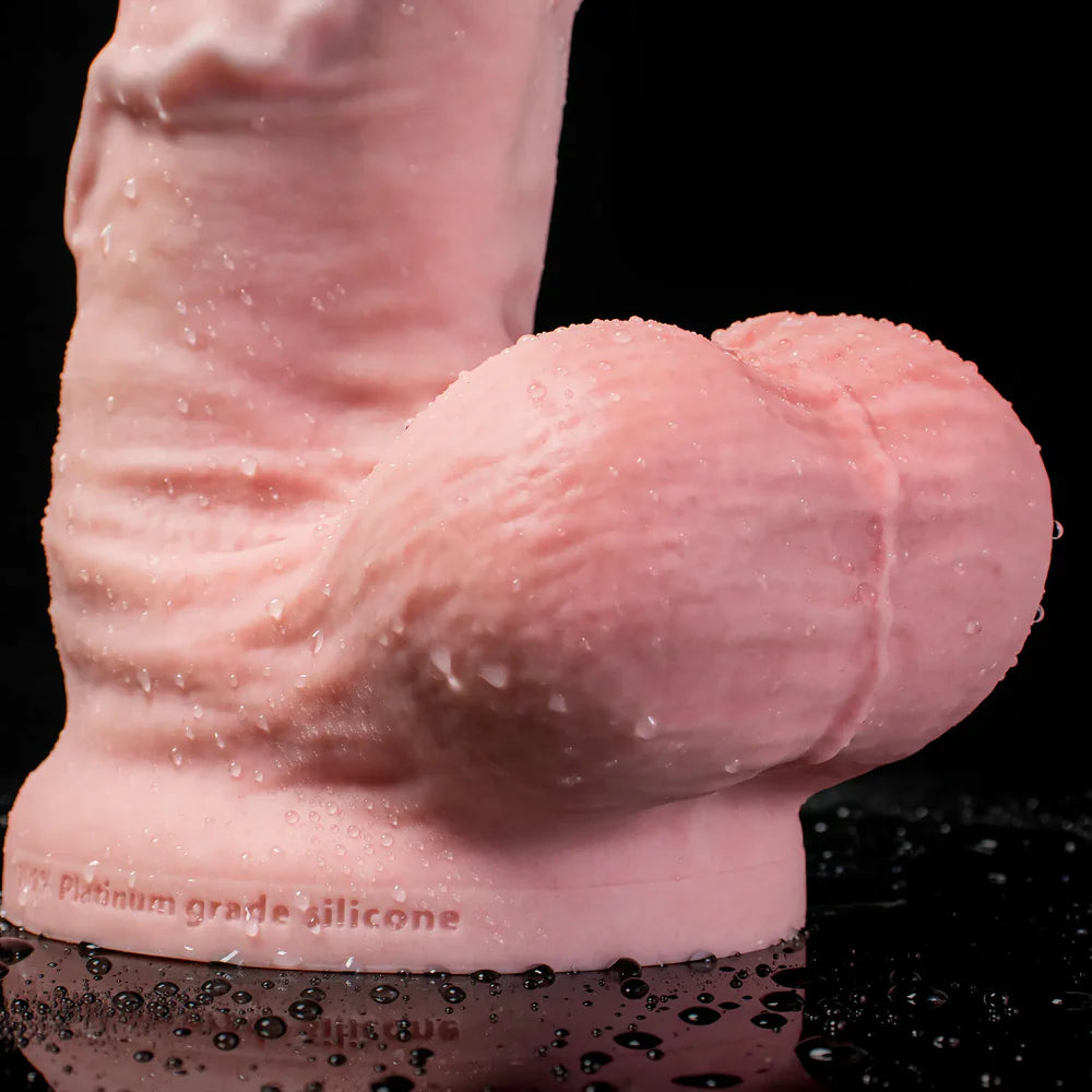 Jorik: 8.66″ x 2.3″ Ultra Lifelike Liquid Silicone Big Dildo