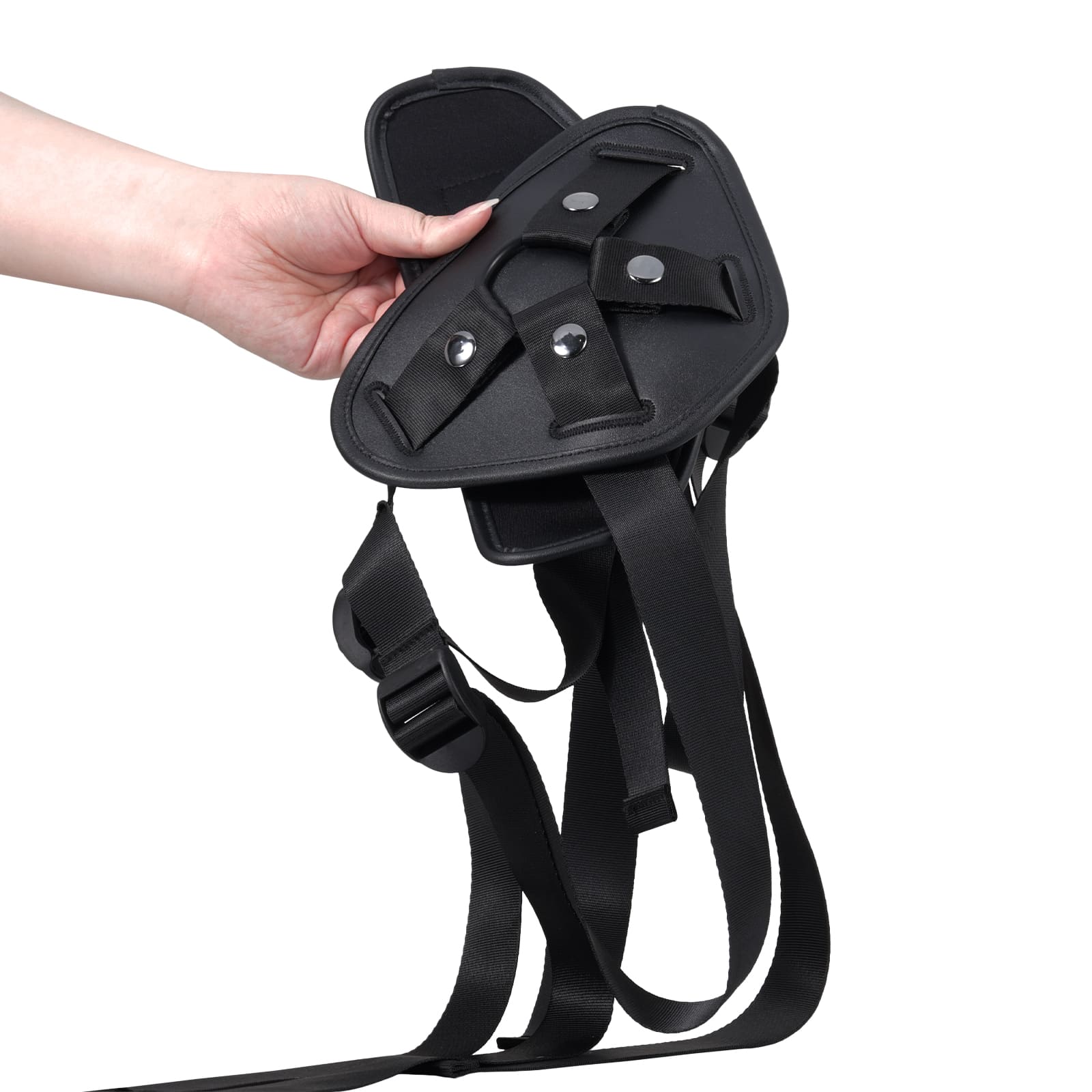 Black Strap Available In 3 Sizes Of Rings