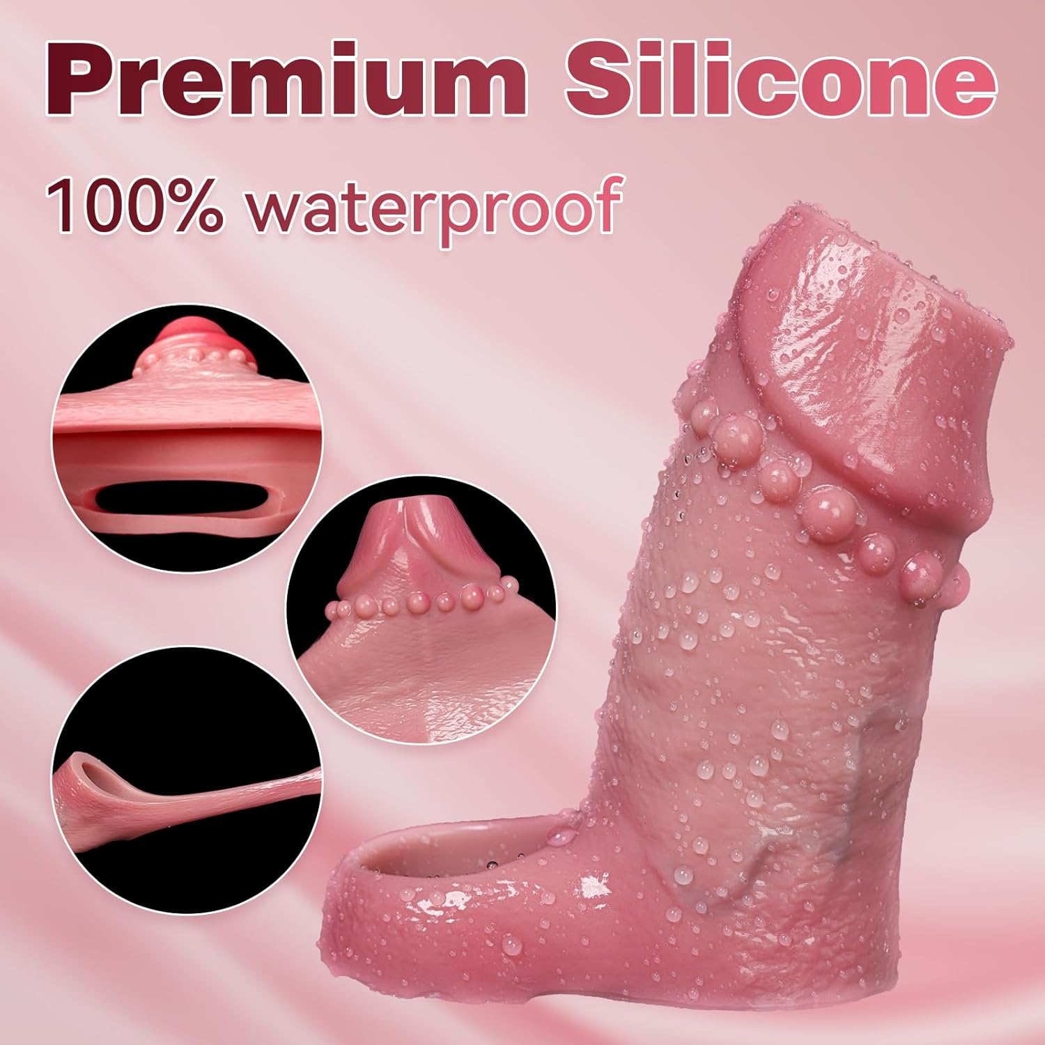 Cock Penis Sleeve Girth Enhancing Sleeve for Men