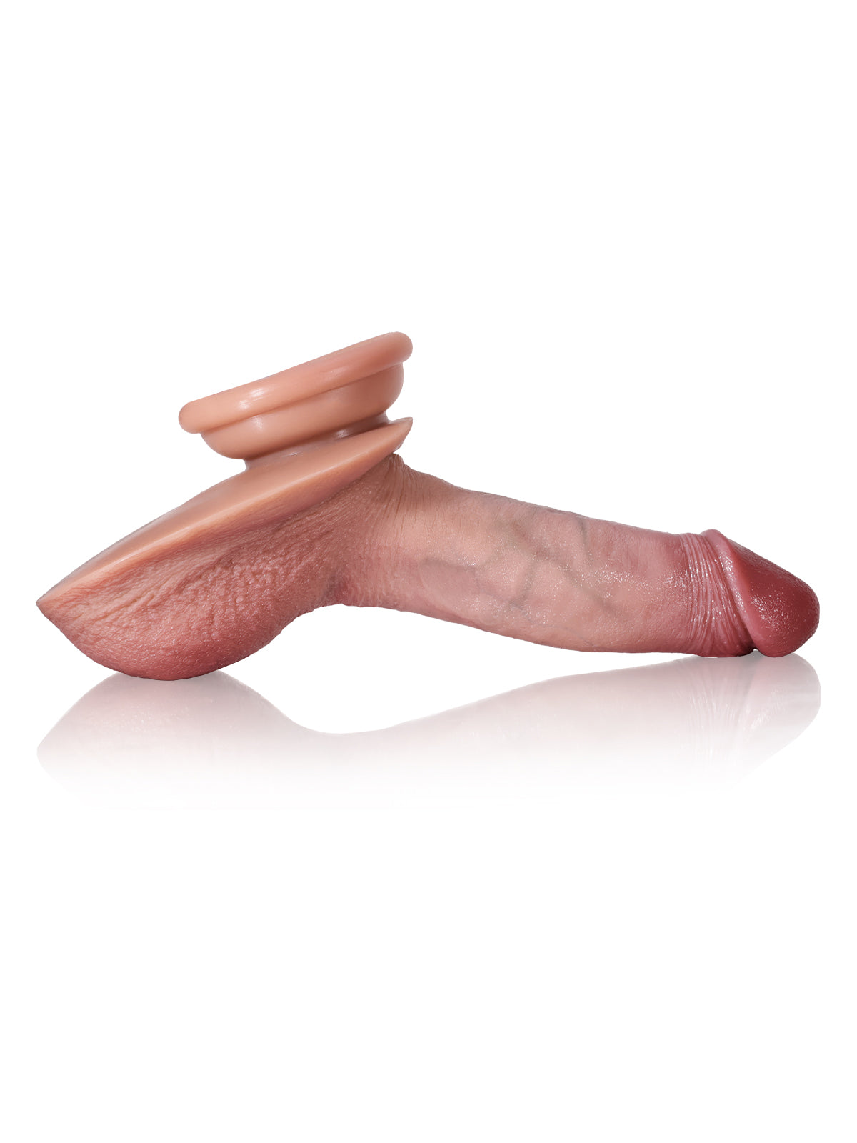 Colle: 6.3″ x 1.4″ Flesh Small Soft Thin Silicone Beginner Dildo