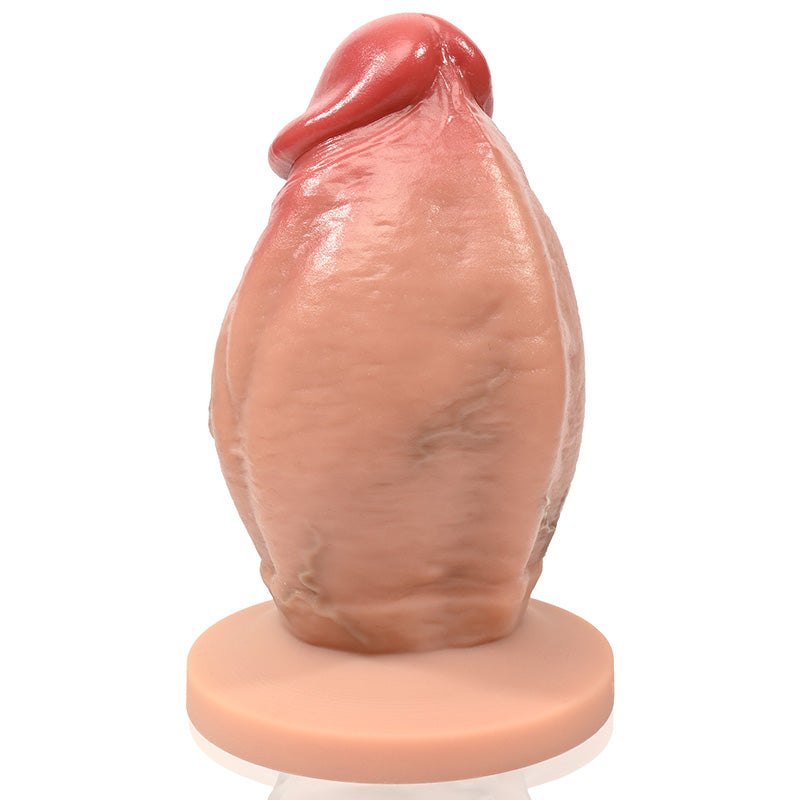 Darius: 5.3" x 3" Super Chubby Thick Shaft Anal Dildo