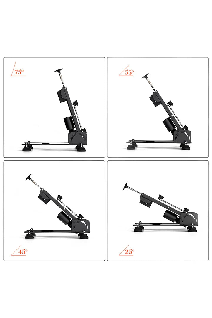 La Vibeo Thrusting Sex Machine, 64.8W Motor, 3-15cm Stroke, 10 Speeds, Wireless Remote