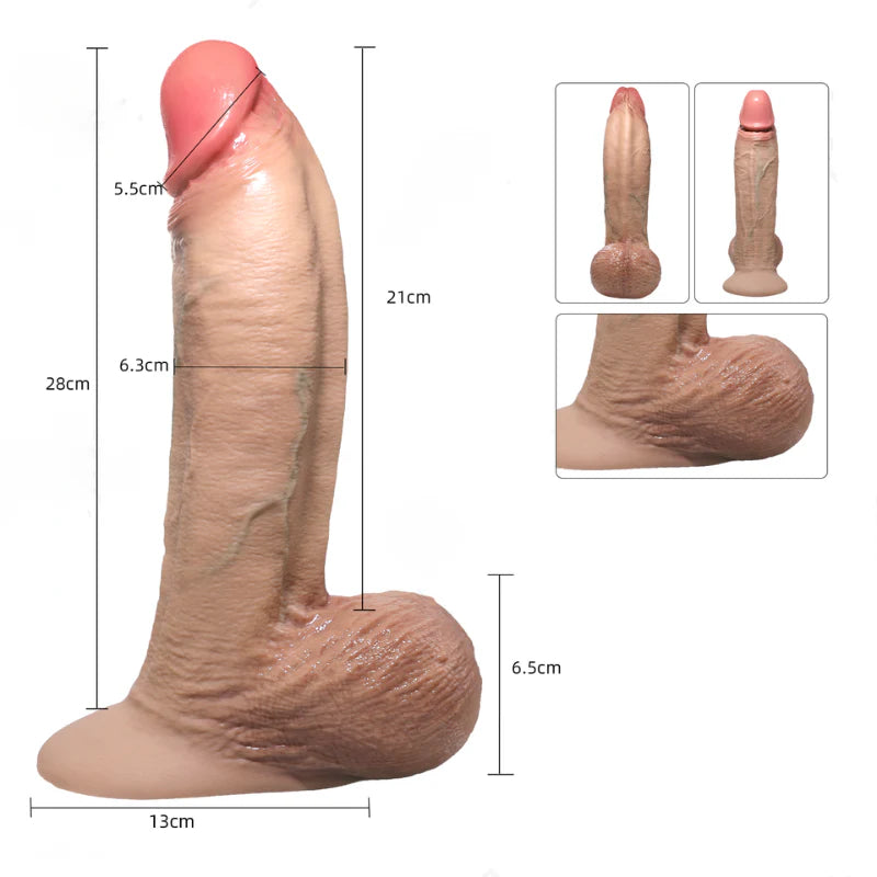 Jones: RealCock 3-Density Real Feel Dildo