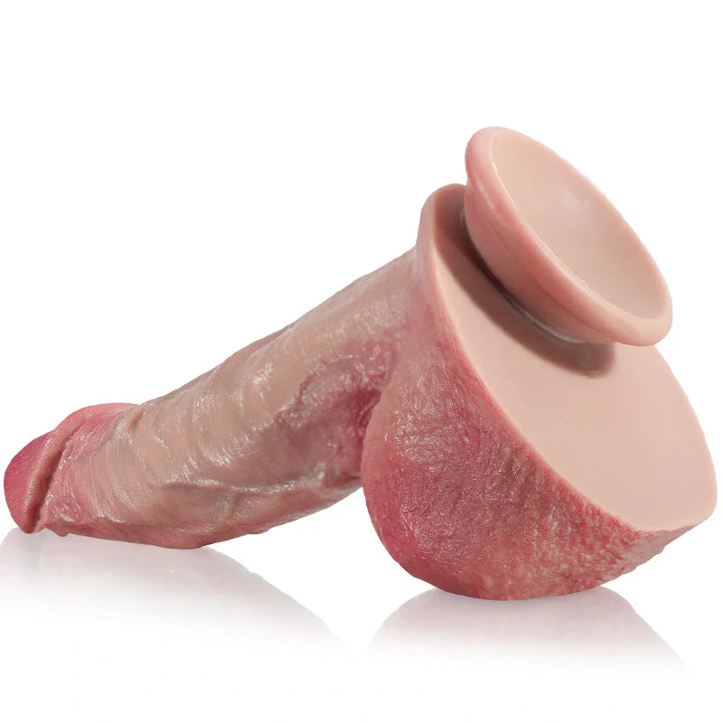 Rob：11" x 2.5"  Large Realistic Dildo With Metal Keel