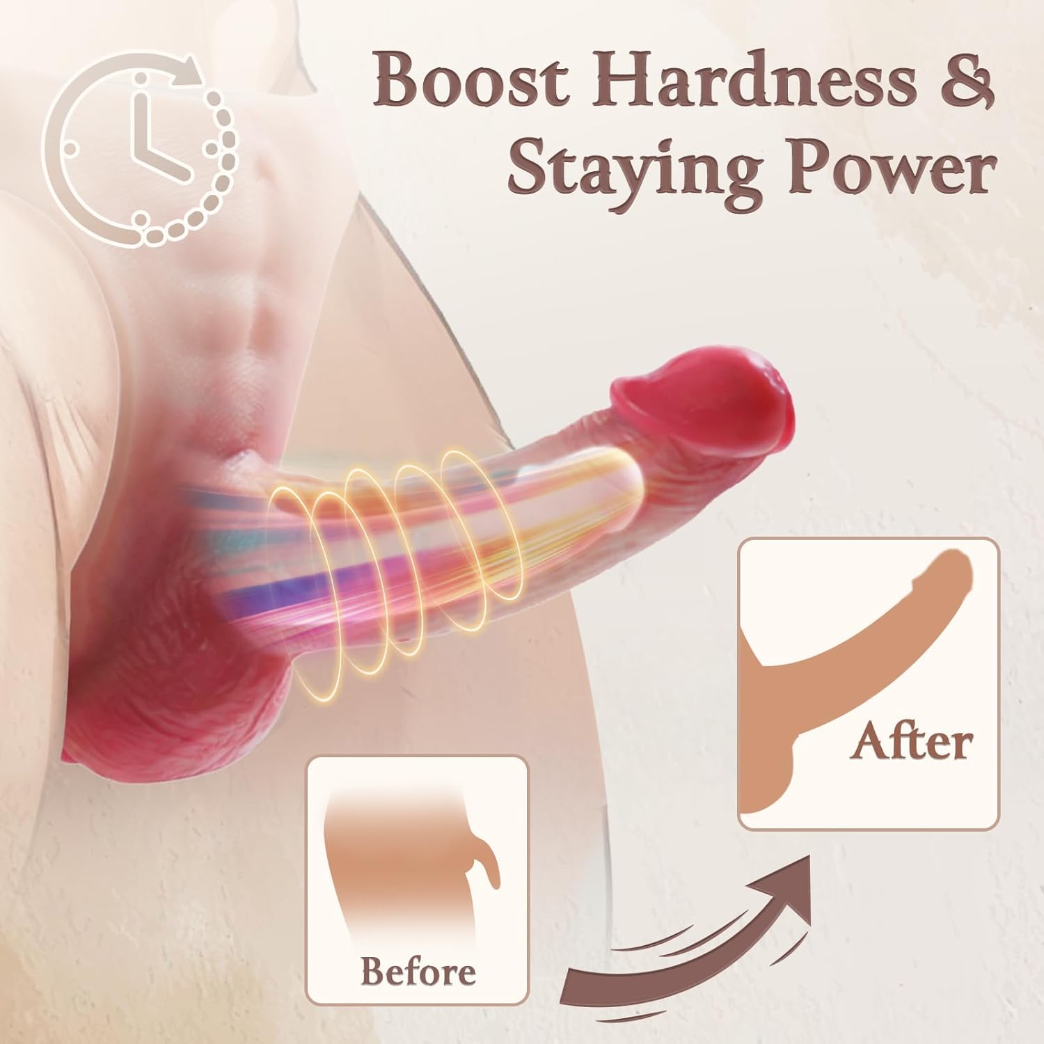 Strap On Dildo Harness Wearable Panties Penis Sleeve for Men