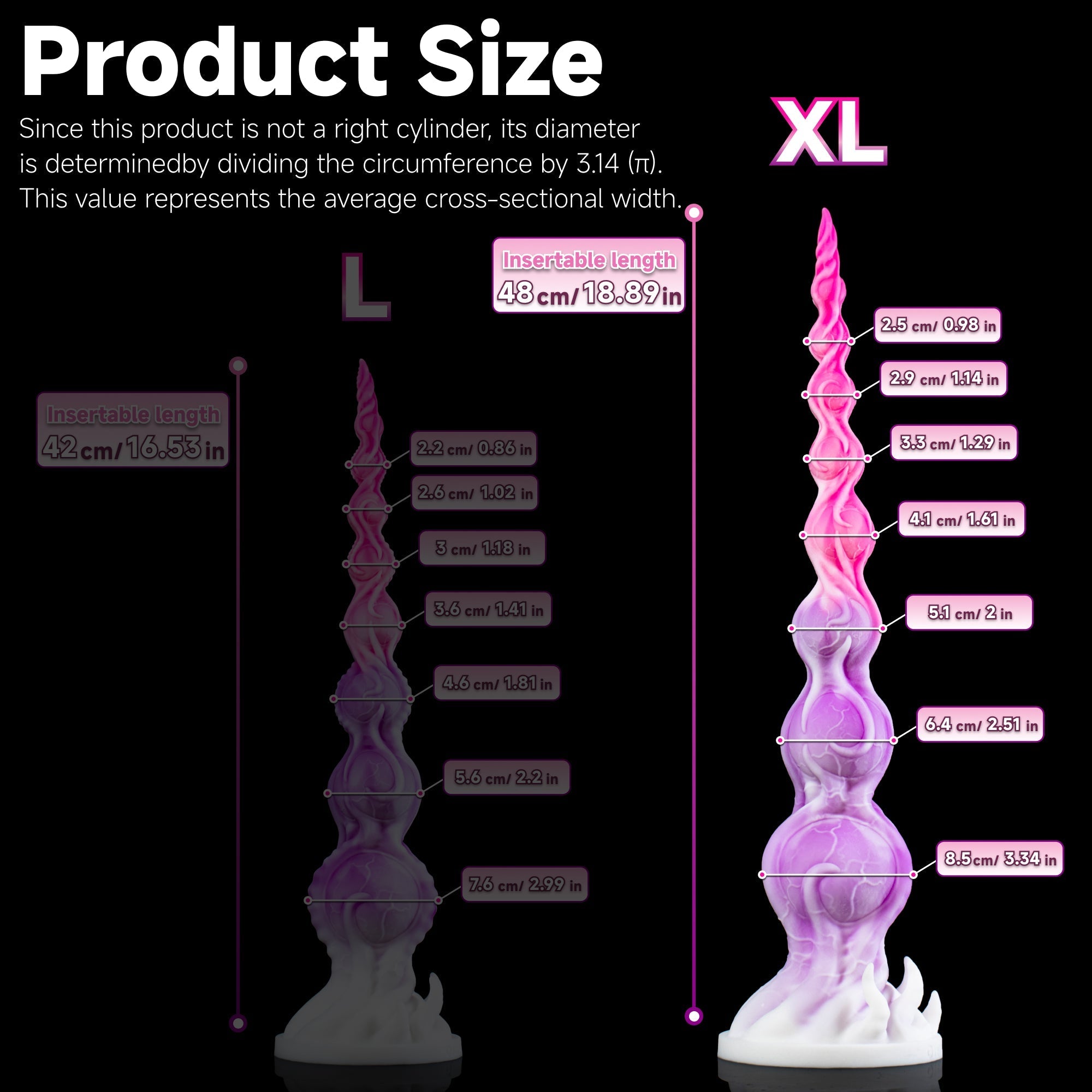 Stardust Shuttle: Alien Dildo with Beads & Prostate Stimulation