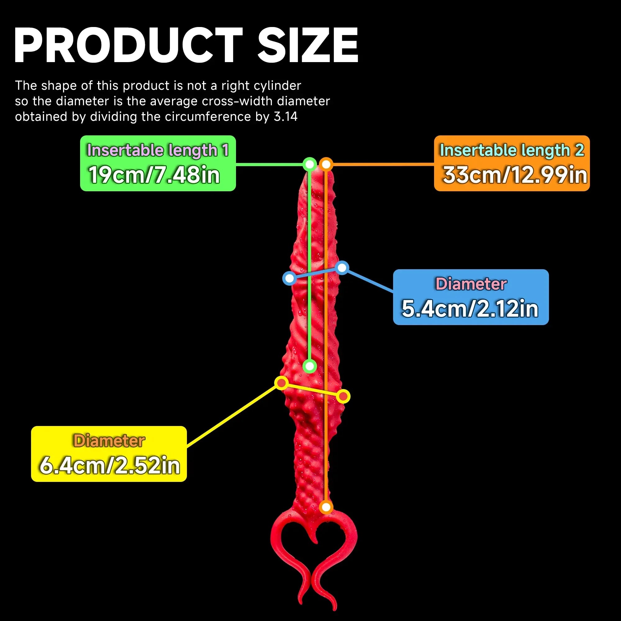 Succubus Fantasy Dildo –  Premium Silicone